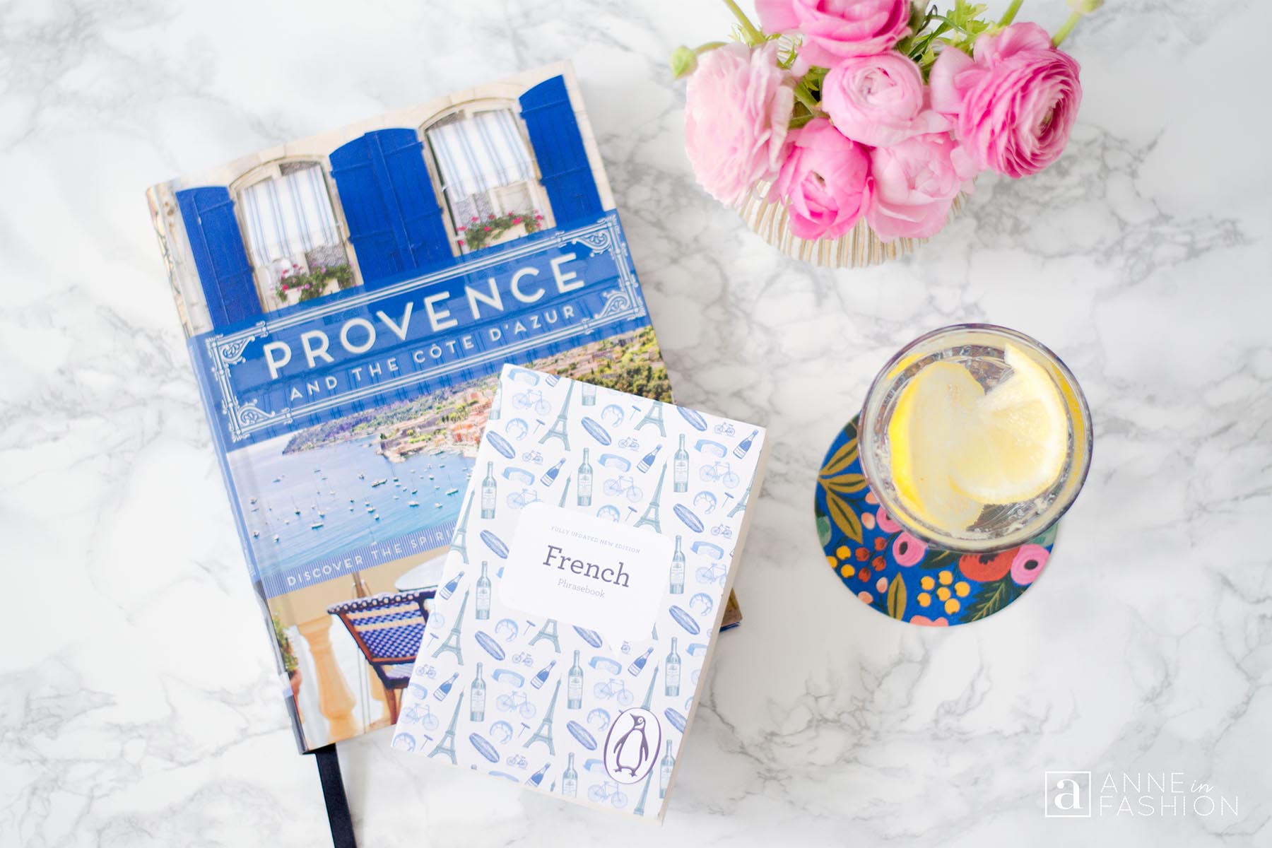 Provence and the Côte d'Azur book by Janelle McCulloch with French Phrasebook